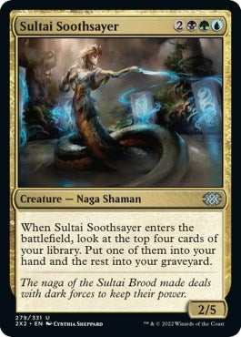 Image for Sultai Soothsayer (279) [Double Masters 2022]