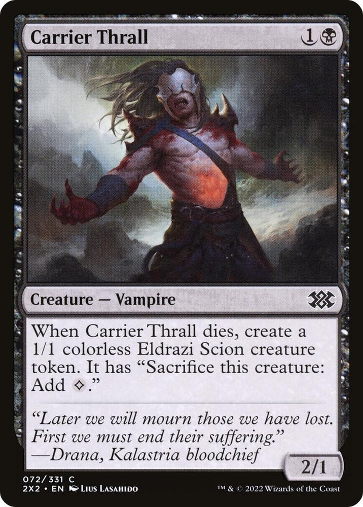 Image for Carrier Thrall (72) [Double Masters 2022]