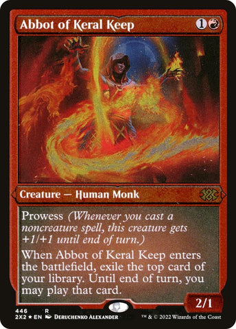 Image for Abbot of Keral Keep (Foil Etched) (446) [Double Masters 2022]