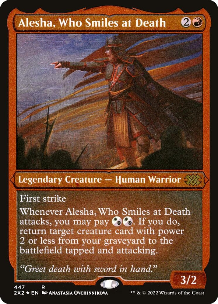 Image for Alesha, Who Smiles at Death (Foil Etched) (447) [Double Masters 2022]