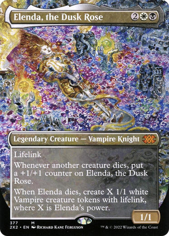 Image for Elenda, the Dusk Rose (Borderless) (377) [Double Masters 2022]