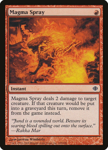 Image for Magma Spray (108) [Shards of Alara]