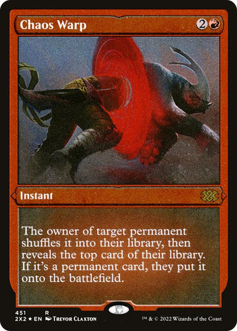 Image for Chaos Warp (Foil Etched) (451) [Double Masters 2022]