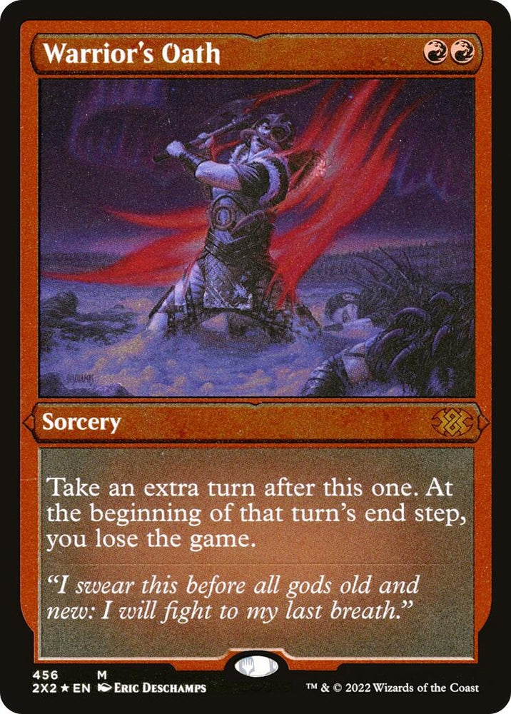 Image for Warrior's Oath (Foil Etched) (456) [Double Masters 2022]