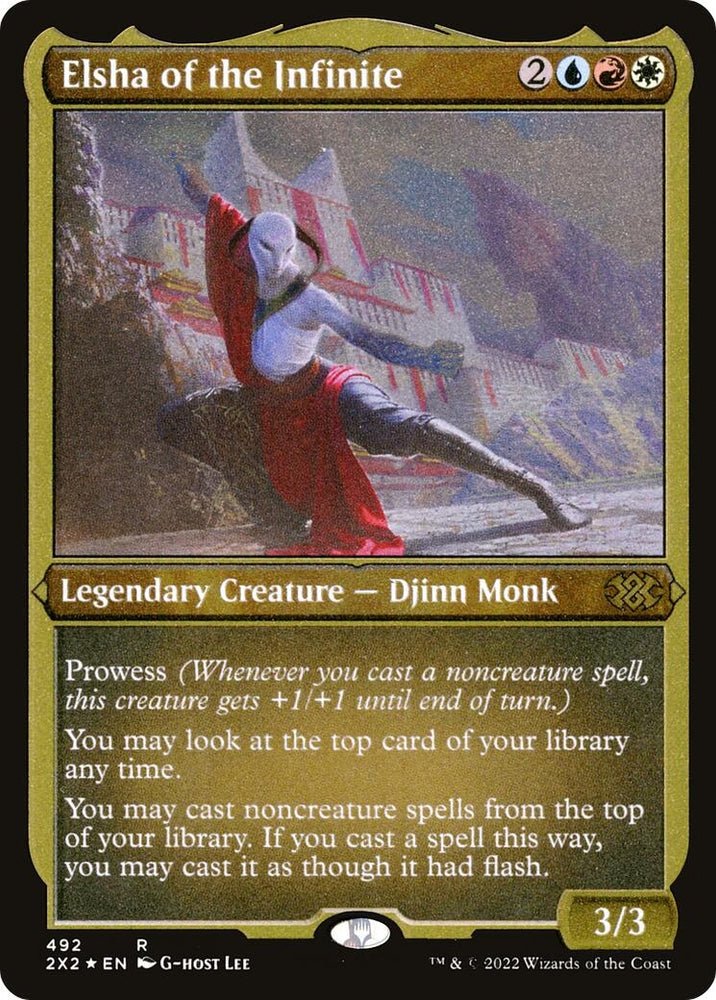 Image for Elsha of the Infinite (Foil Etched) (492) [Double Masters 2022]