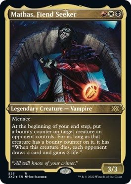 Image for Mathas, Fiend Seeker (Foil Etched) (523) [Double Masters 2022]