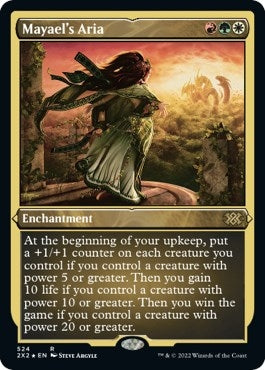 Image for Mayael's Aria (Foil Etched) (524) [Double Masters 2022]