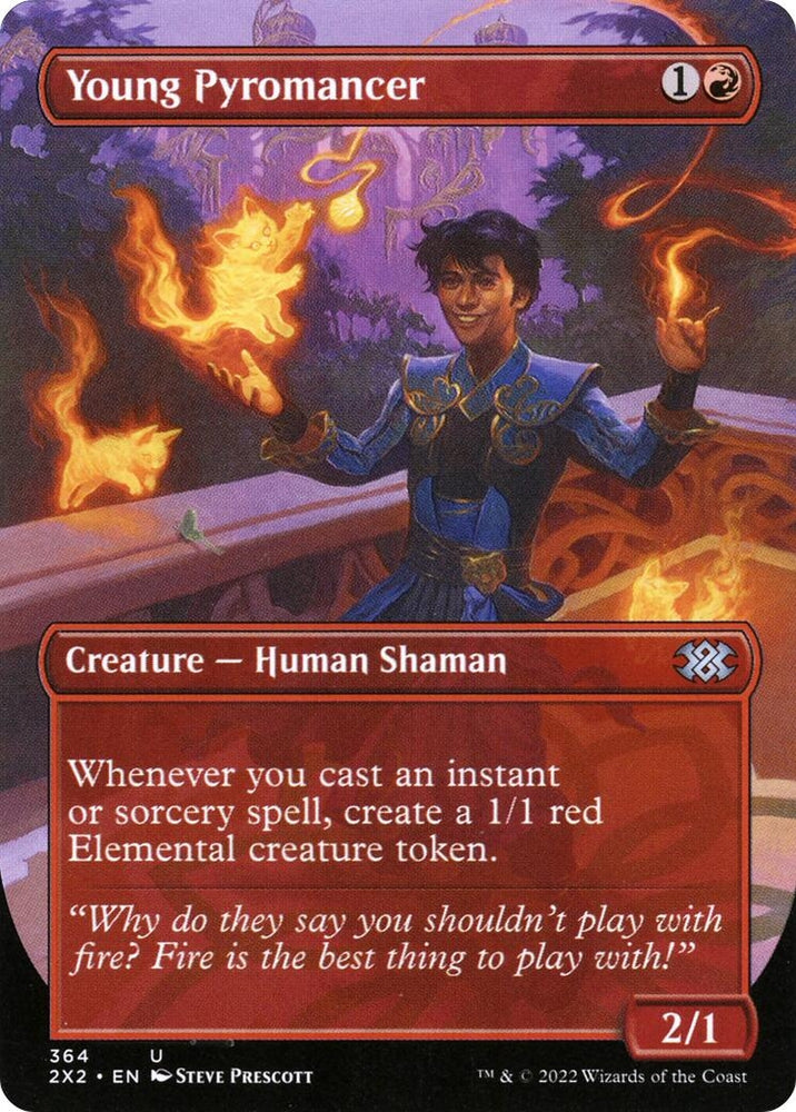 Image for Young Pyromancer (Borderless) (364) [Double Masters 2022]