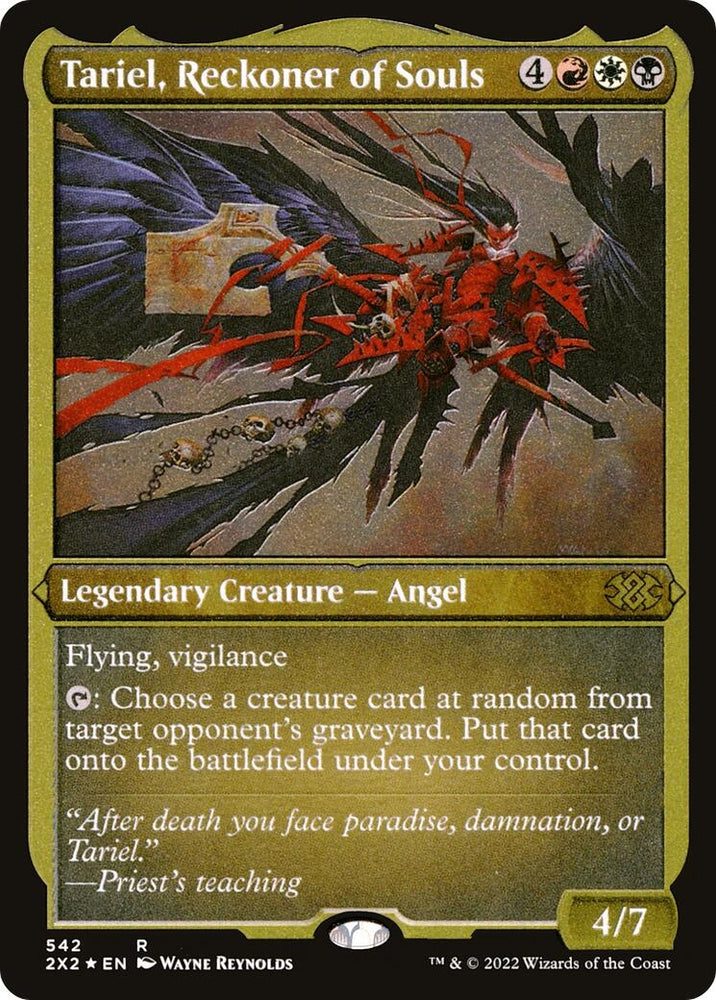 Image for Tariel, Reckoner of Souls (Foil Etched) (542) [Double Masters 2022]