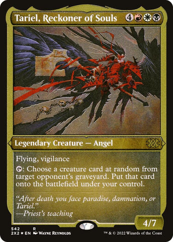 Image for Tariel, Reckoner of Souls (Foil Etched) (542) [Double Masters 2022]
