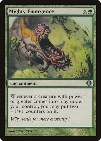 Image for Mighty Emergence (137) [Shards of Alara]