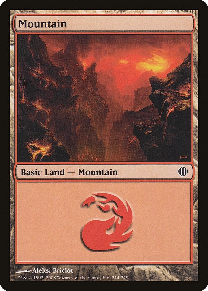 Image for Mountain (244) (244) [Shards of Alara]