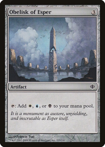 Image for Obelisk of Esper (213) [Shards of Alara]