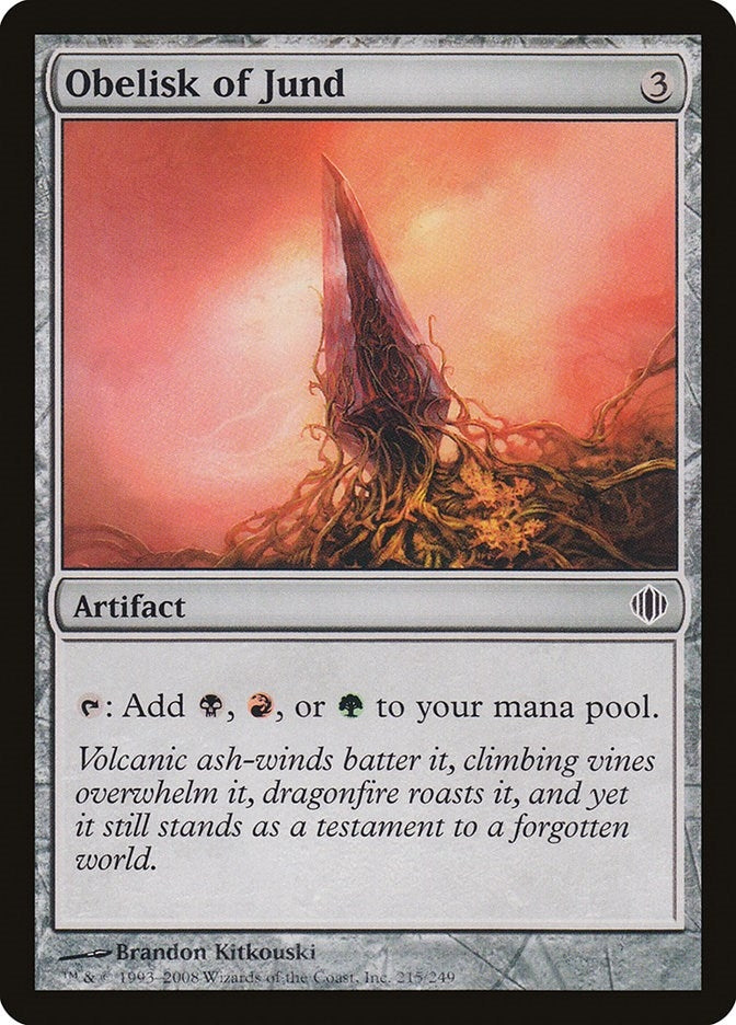 Image for Obelisk of Jund (215) [Shards of Alara]