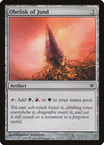 Image for Obelisk of Jund (215) [Shards of Alara]