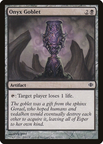 Image for Onyx Goblet (81) [Shards of Alara]