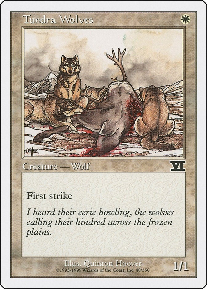 Image for Tundra Wolves (48) - Magic: The Gathering