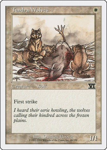 Image for Tundra Wolves (48) - Magic: The Gathering