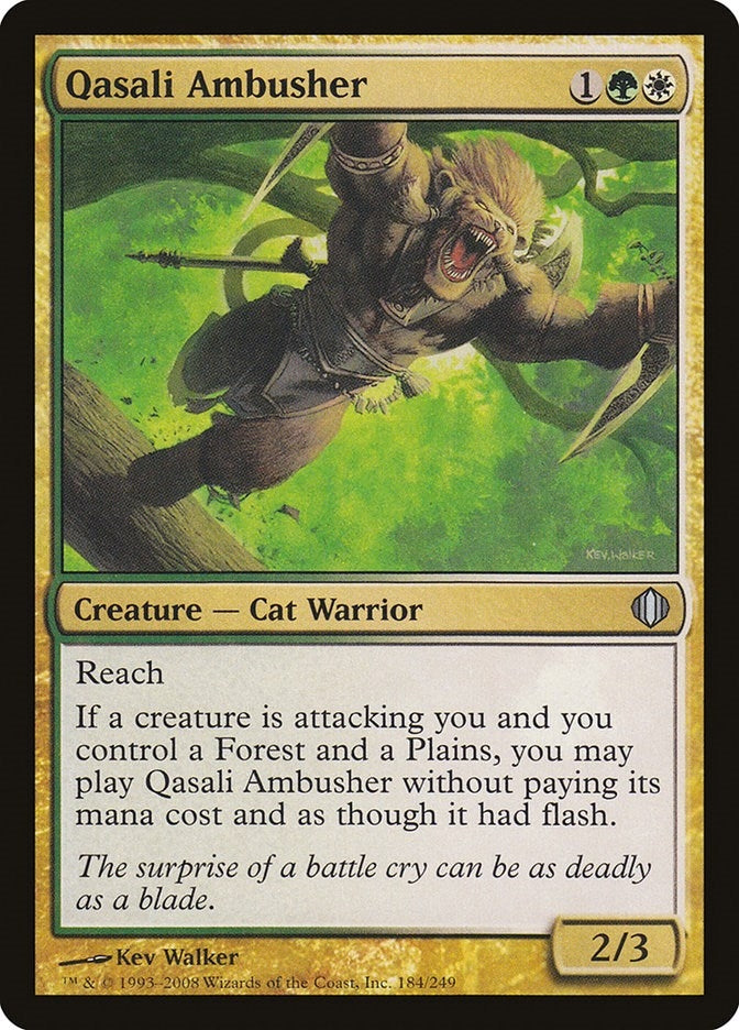 Image for Qasali Ambusher (184) - Magic: The Gathering