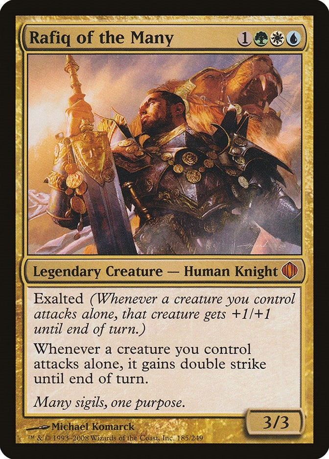 Image for Rafiq of the Many (185) [Shards of Alara]