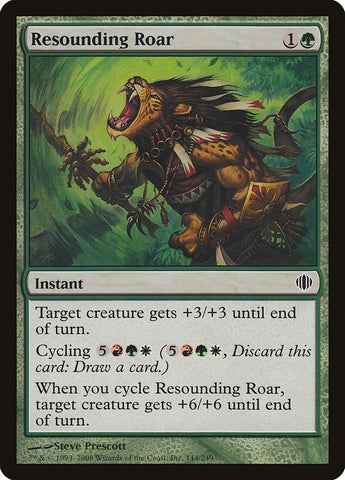 Image for Resounding Roar (144) [Shards of Alara]