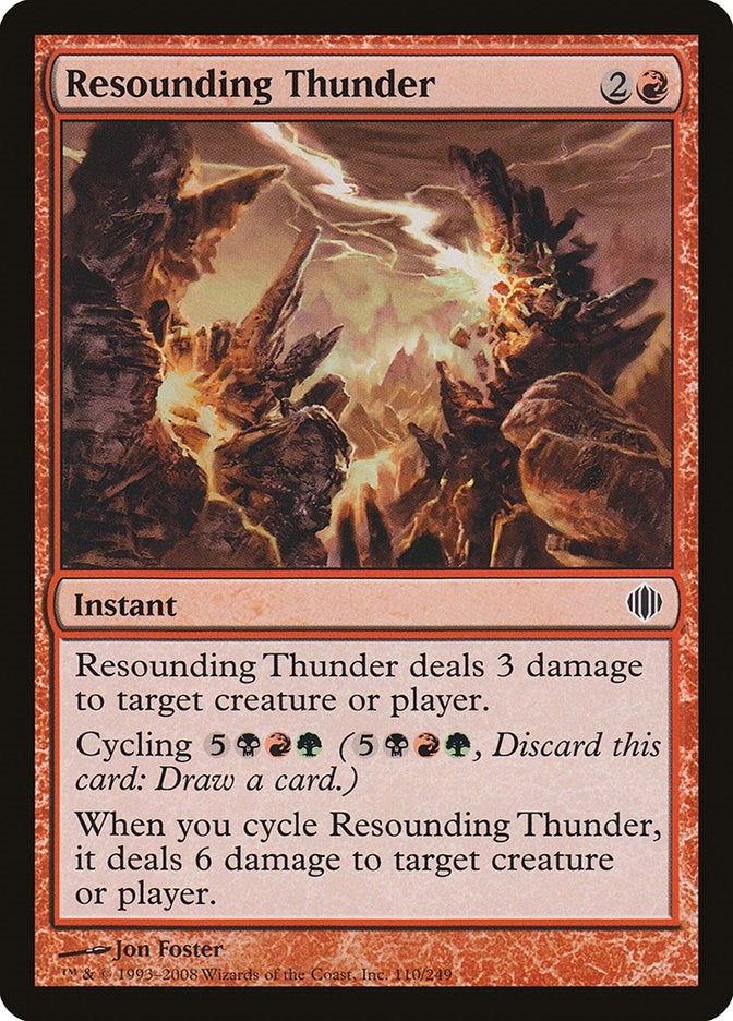 Image for Resounding Thunder (110) [Shards of Alara]