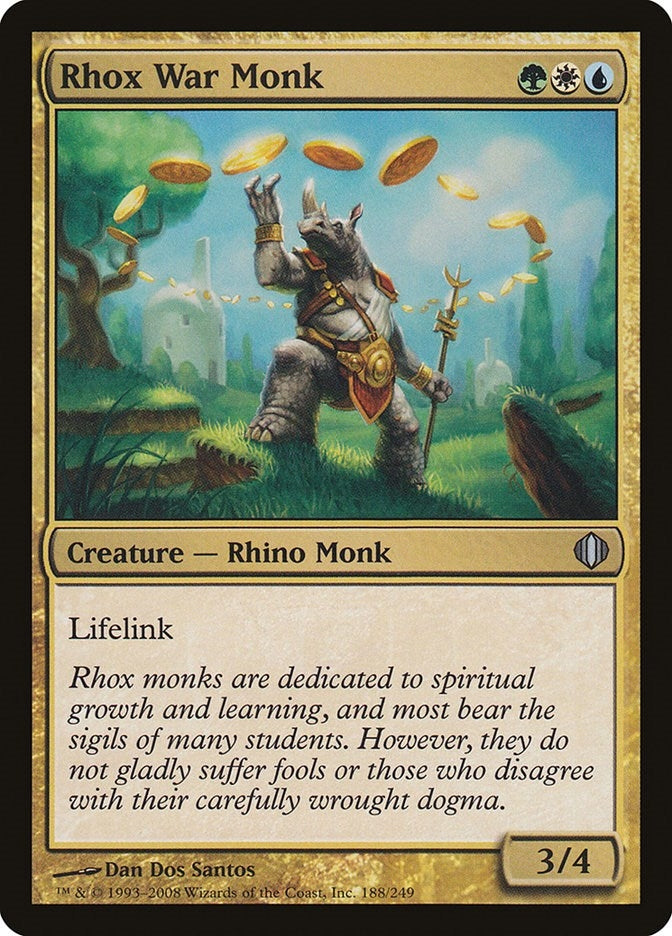 Image for Rhox War Monk (188) [Shards of Alara]