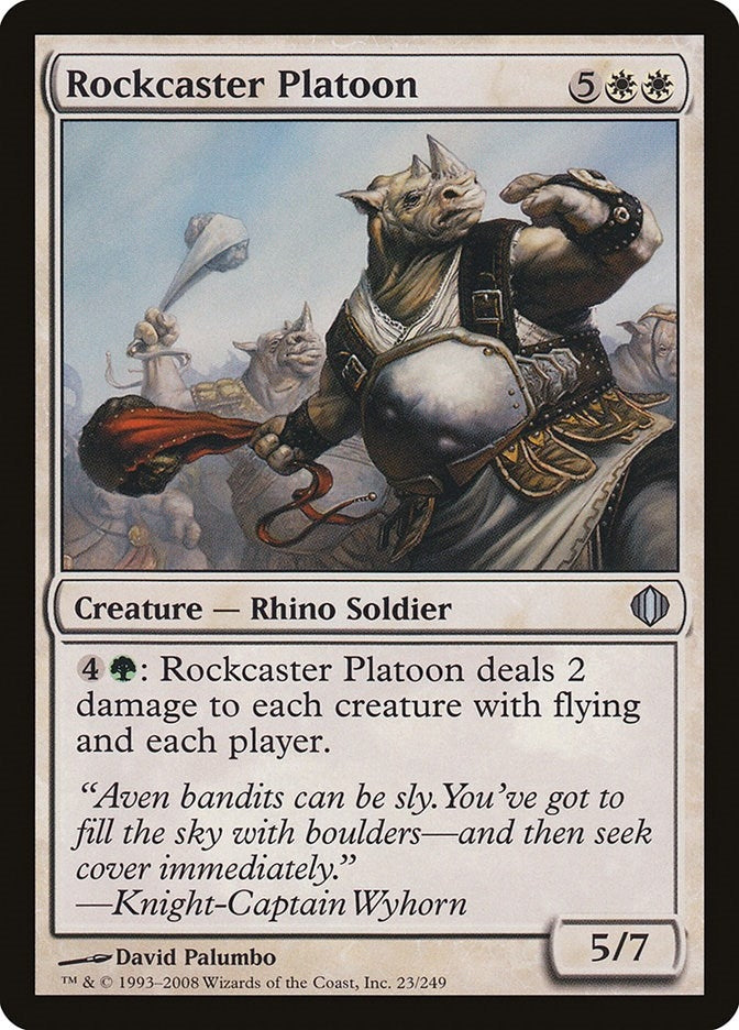 Image for Rockcaster Platoon (23) [Shards of Alara]
