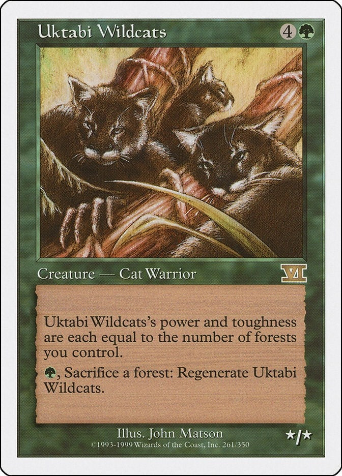 Image for Uktabi Wildcats (261) - Magic: The Gathering