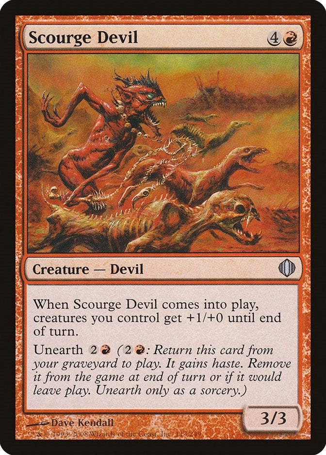Image for Scourge Devil (113) [Shards of Alara]