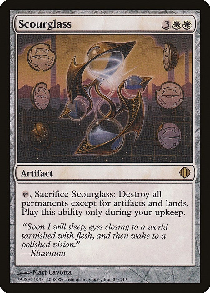 Image for Scourglass (25) - Magic: The Gathering
