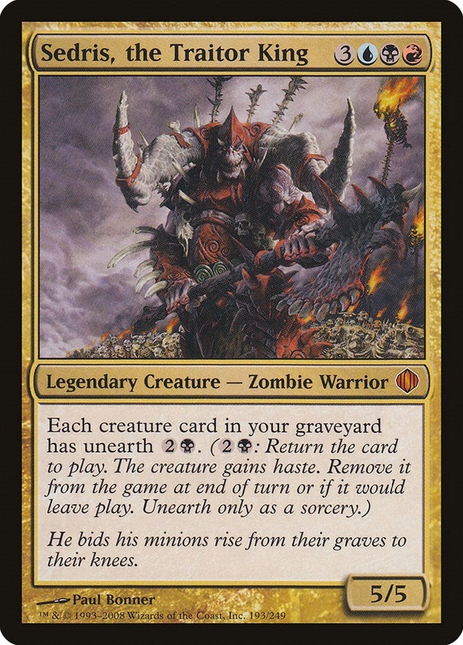 Image for Sedris, the Traitor King (193) - Magic: The Gathering