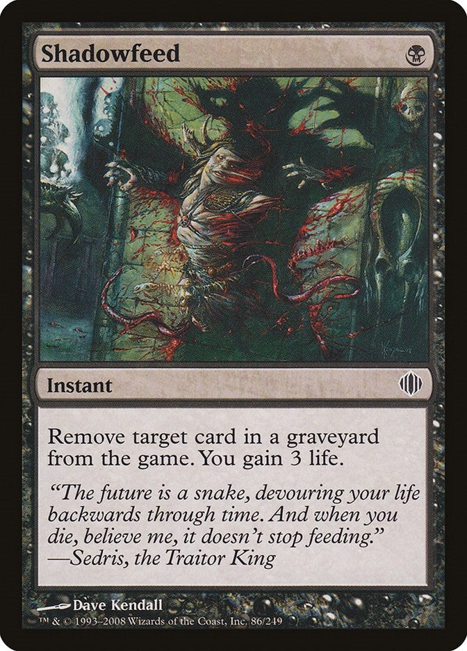 Image for Shadowfeed (86) - Magic: The Gathering