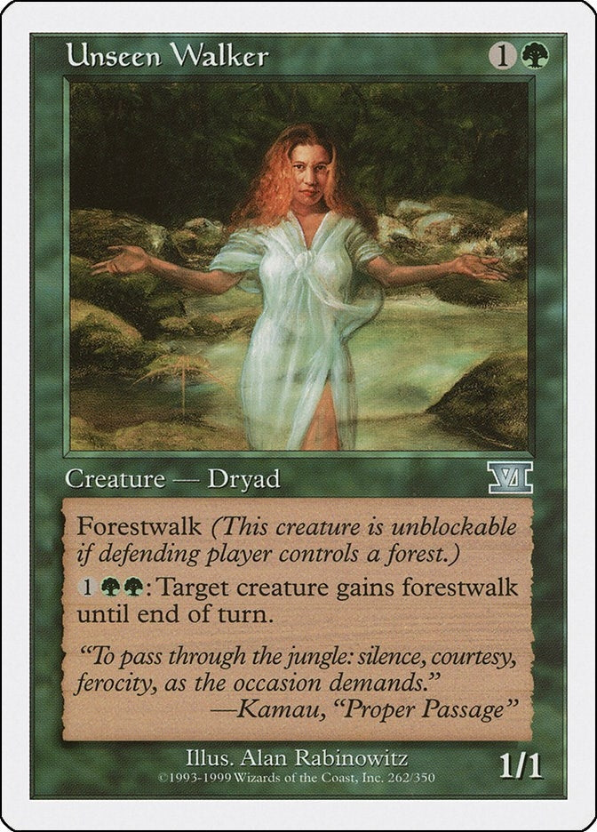 Image for Unseen Walker (262) - Magic: The Gathering