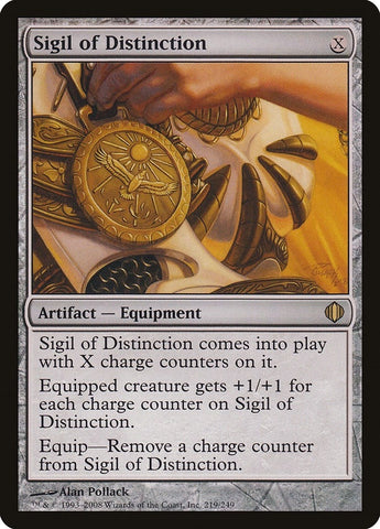 Image for Sigil of Distinction (219) - Magic: The Gathering