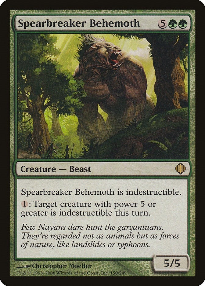 Image for Spearbreaker Behemoth (150) [Shards of Alara]