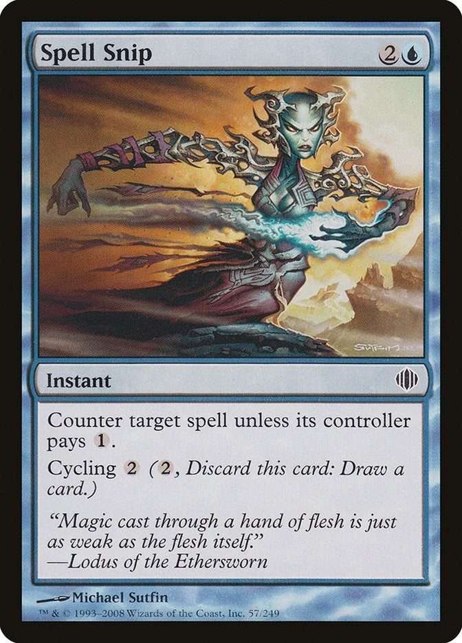 Image for Spell Snip (57) - Magic: The Gathering