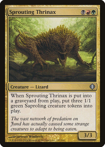 Image for Sprouting Thrinax (197) - Magic: The Gathering