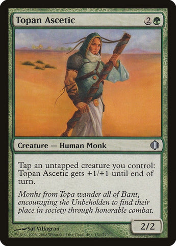 Image for Topan Ascetic (151) - Magic: The Gathering