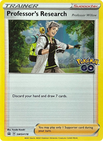 Image for Professor's Research - SWSH178 (SWSH178) [SWSH: Sword & Shield Promo Cards]