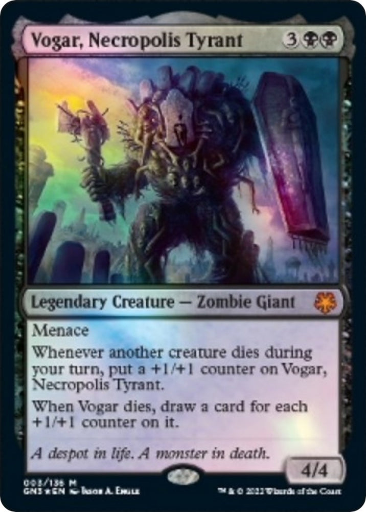 Image for Vogar, Necropolis Tyrant (3) [Magic Game Night: Free-For-All]