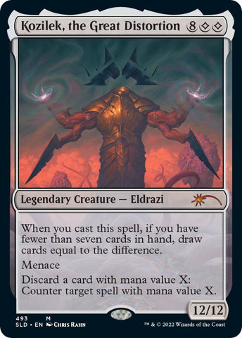 Image for Kozilek, the Great Distortion (493) [Secret Lair Drop Series]
