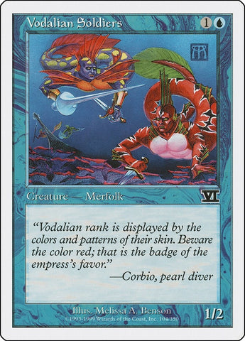 Image for Vodalian Soldiers (104) [Classic Sixth Edition]