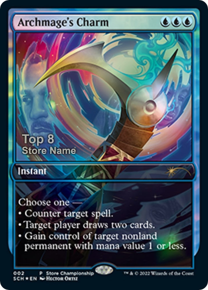 Image for Archmage's Charm (Top 8) (2) [Game Day & Store Championship Promos]