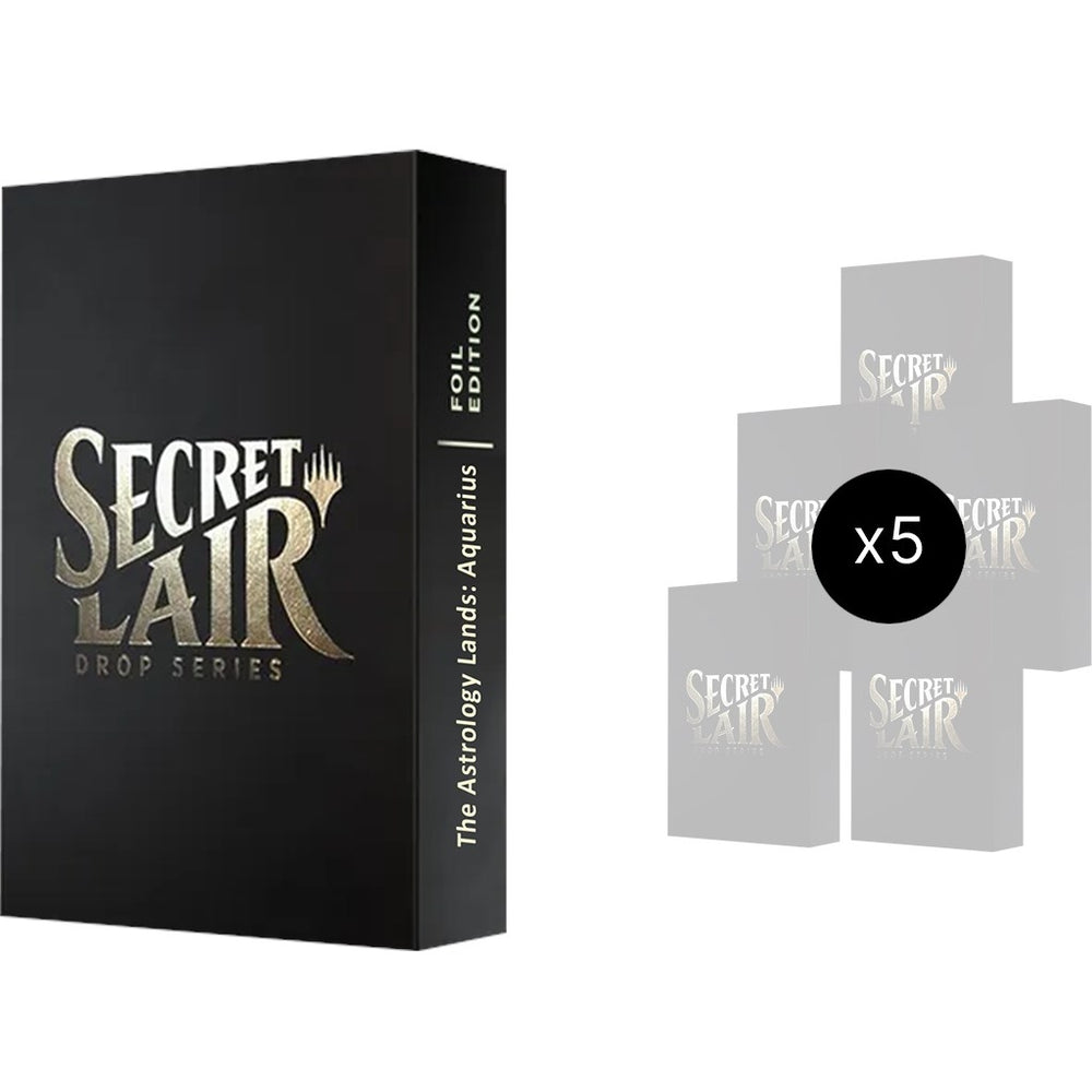 Image for Secret Lair Drop: Astrology Lands (Aquarius) Bundle - Traditional Foil Edition [Secret Lair Drop Series]