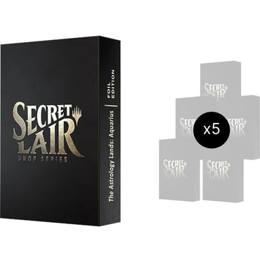 Image for Secret Lair Drop: Astrology Lands (Aquarius) Bundle - Traditional Foil Edition [Secret Lair Drop Series]