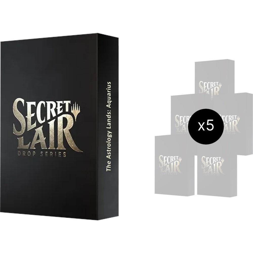 Image for Secret Lair Drop: Astrology Lands (Aquarius) Bundle - Non-Foil Edition [Secret Lair Drop Series]