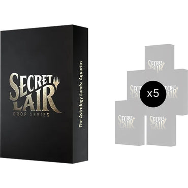 Image for Secret Lair Drop: Astrology Lands (Aquarius) Bundle - Non-Foil Edition [Secret Lair Drop Series]