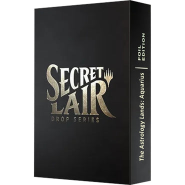 Image for Secret Lair Drop: Astrology Lands (Aquarius) - Traditional Foil Edition [Secret Lair Drop Series]