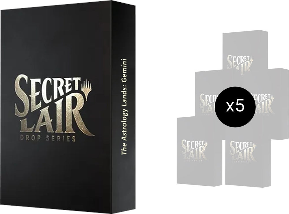 Image for Secret Lair Drop: Astrology Lands (Gemini) Bundle - Non-Foil Edition [Secret Lair Drop Series]